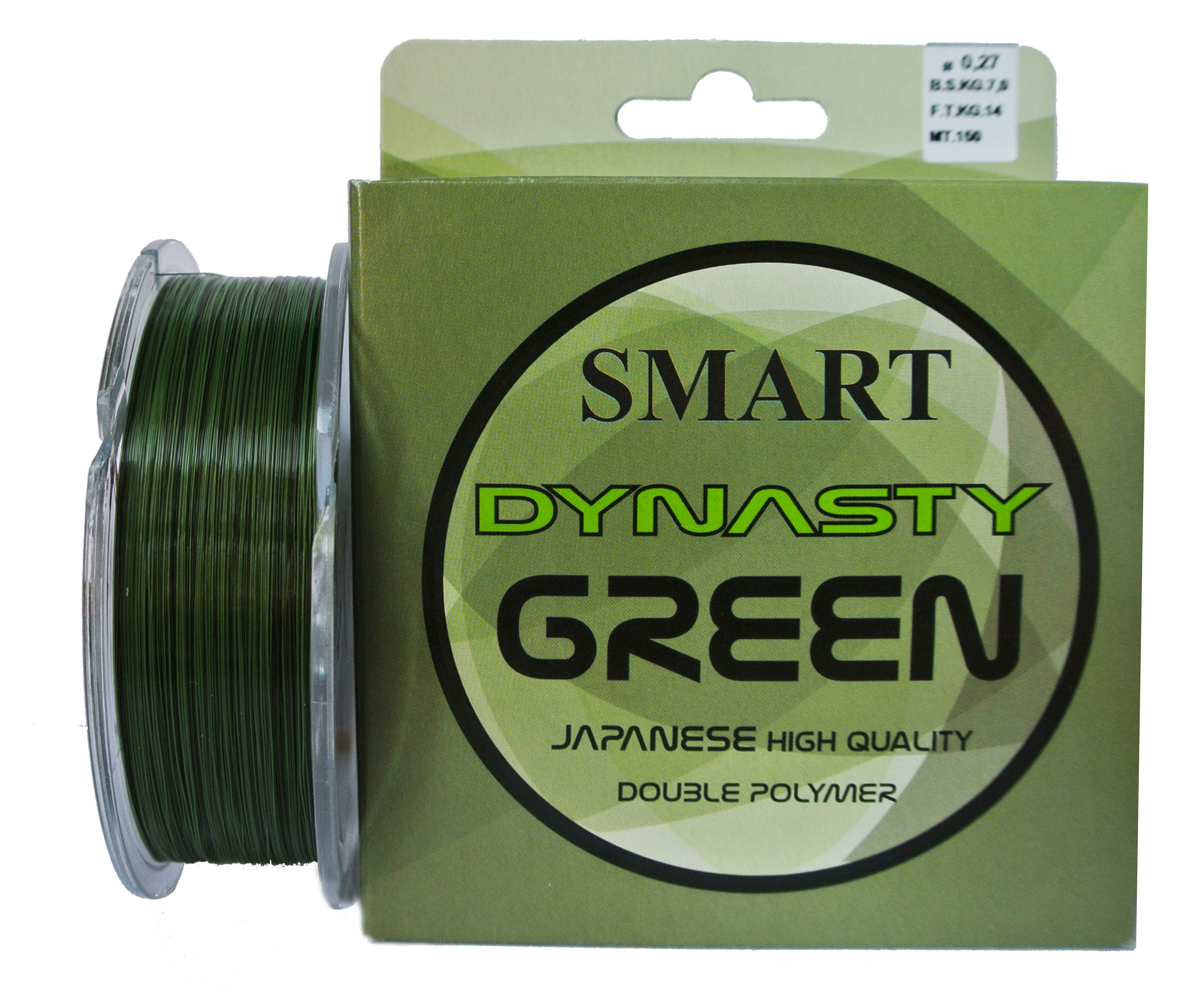 Леска Maver Smart Dynasty Green 150 м, 0.27 мм, 7кг