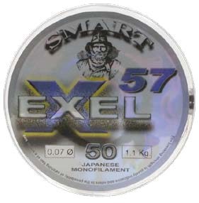 Леска Maver Smart Exel 57 50 м, 0.07 мм, 1.1кг