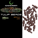 Отбойник GARDNER COVERT TULIP BEADS BROWN (20шт) CTBB