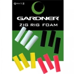 Пенка плавающая  GARDNER ZIG RIG FOAM White ZRFW