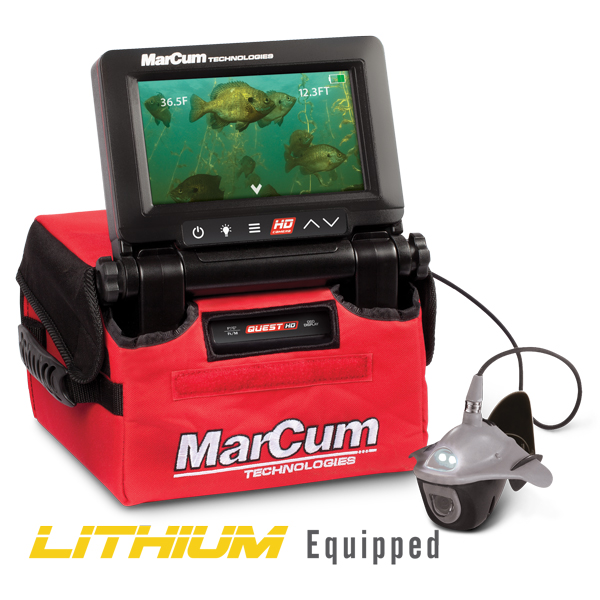 Подводная камера MarCum Quest UW HD, литиевый акуммулятор QHDL