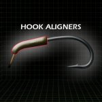 Трубка изогнутая для крючка GARDNER COVERT HOOK ALIGNER (S) C-THRU BLACK/SILT (10шт) *NEW* CHAS