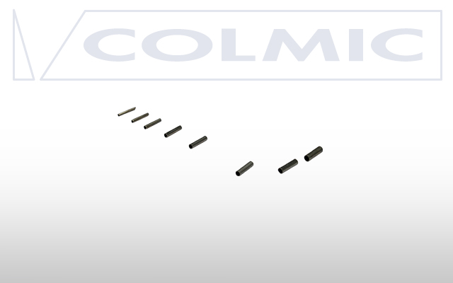 Трубочки обжимные для поводков Colmic Brass tubes - 0,8mm - 12шт