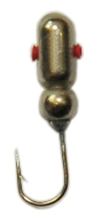 Тульская мормышка вольфрамовая Муравей никель вес 0.39гр., диа. 2.5мм