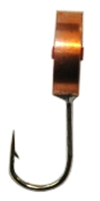 Тульская мормышка вольфрамовая Шайба медь вес 0.26гр., диа. 3.5мм