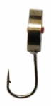 Тульская мормышка вольфрамовая Шайба никель вес 0.26гр., диа. 3.5мм